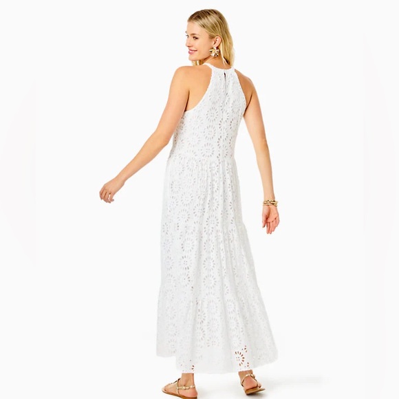 Lilly Pulitzer Beccalyn Eyelet Maxi Dress - Picture 3 of 6